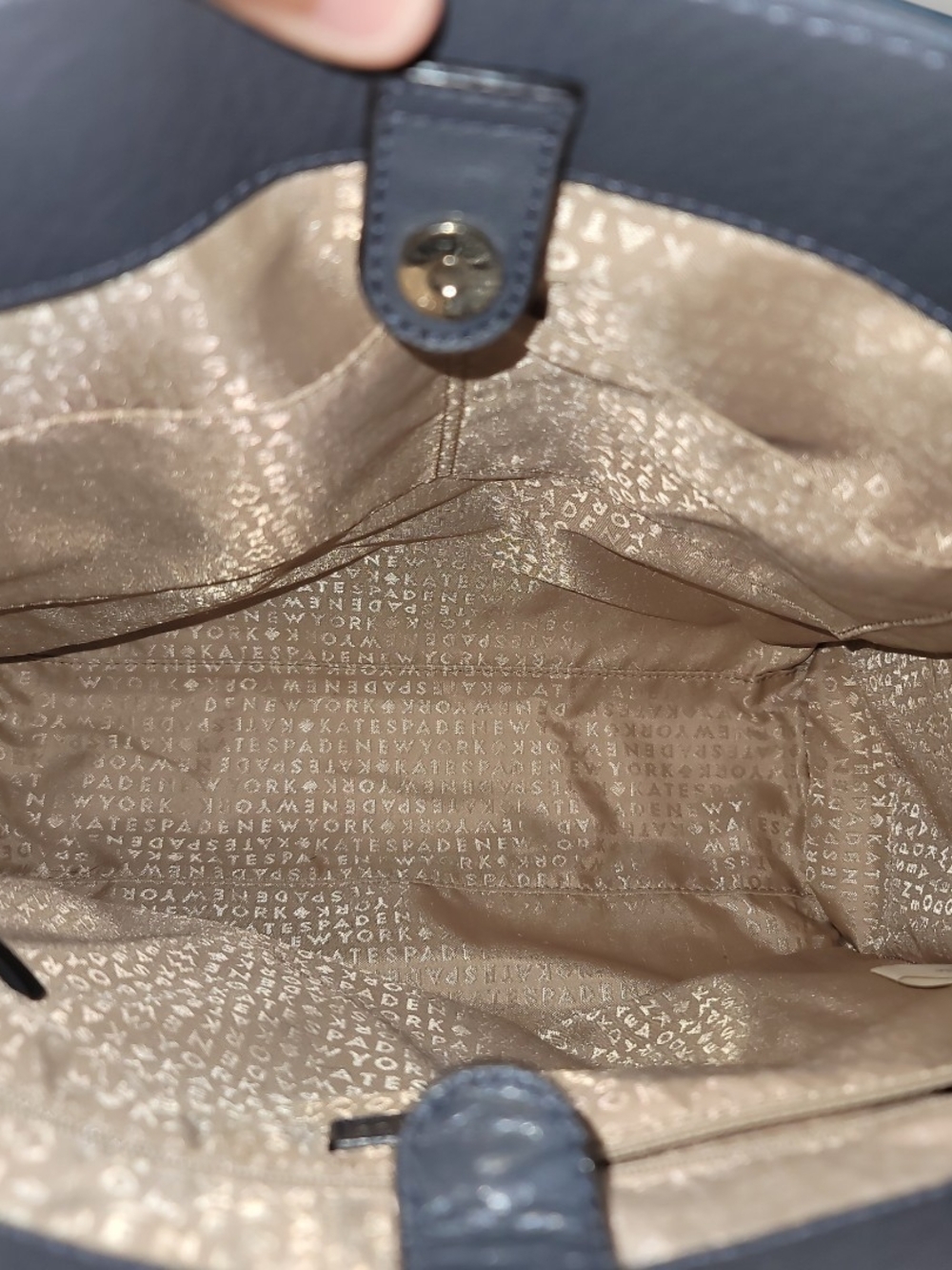 Kate Spade Perri Lane perforated leather tote With Pouch EUC - Picture 14 of 16